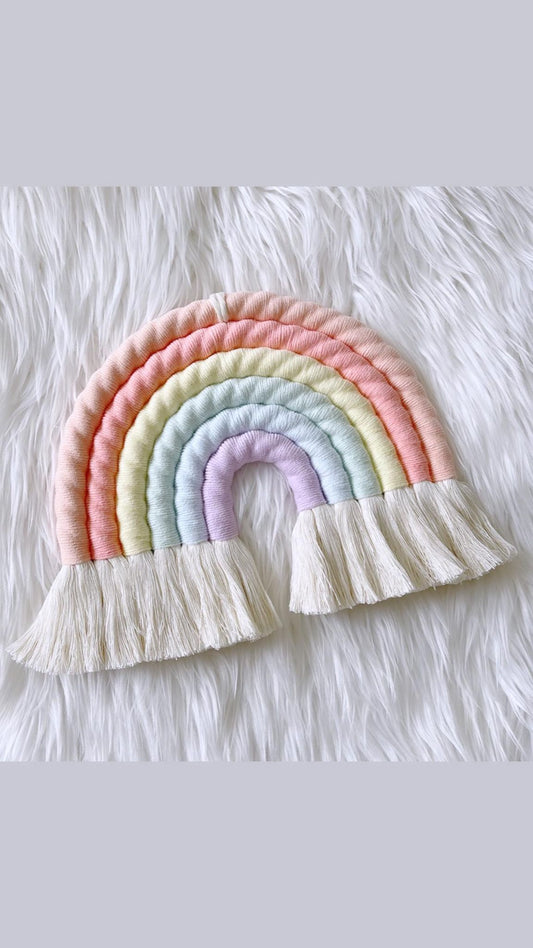 Macrame Pastel Rainbow